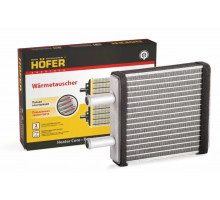Радиатор отопителя HOFER HF 730 237 - АС+ Halla