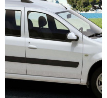 Дверь передняя правая в цвет кузова Лада Ларгус (2012-2021) с отверстиями под молдинг